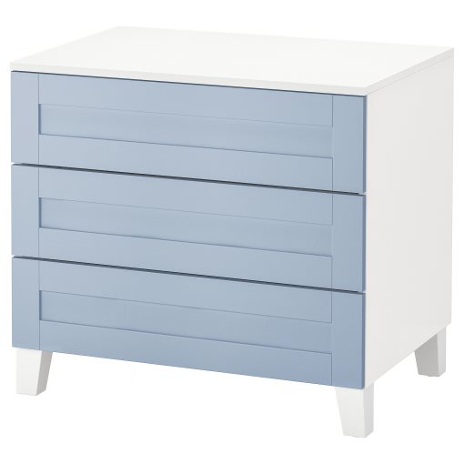 PLATSA, chest of 3 drawers, 80x57x73 cm, 595.556.96
