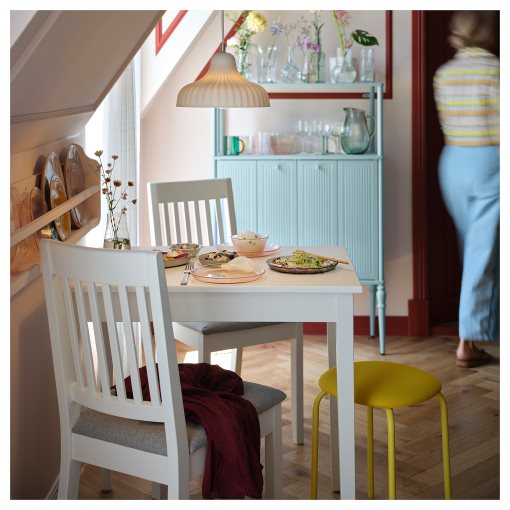 NÄSINGE/NÄSINGE, τραπέζι και 2 καρέκλες, 80x60 cm, 595.969.32