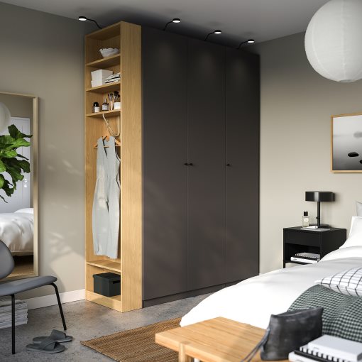 PAX/FORSAND, wardrobe combination, 170x60x236 cm, 596.069.26