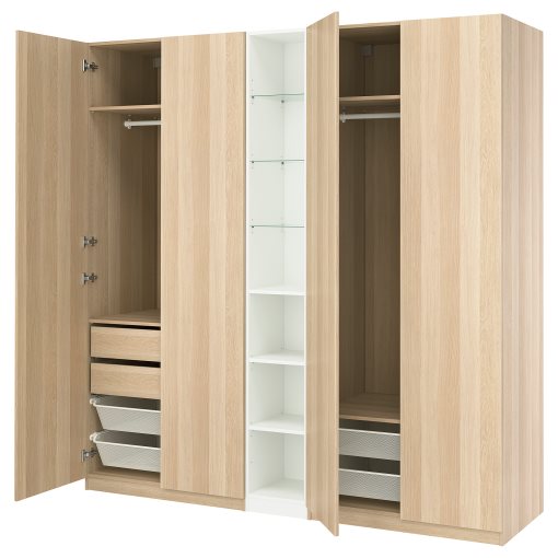 PAX/FORSAND, wardrobe combination, 200x60x236 cm, 596.073.65