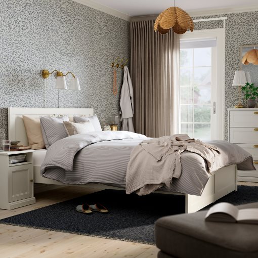 FÅGELFJÄLLET, bedroom furniture set of 4, 140x200 cm, 596.253.74