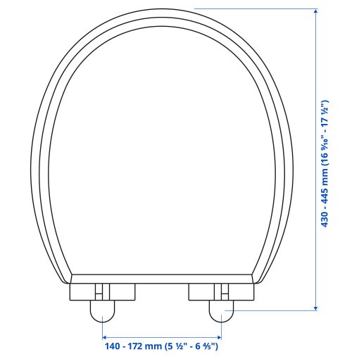 KULLARNA, toilet seat, 602.795.08