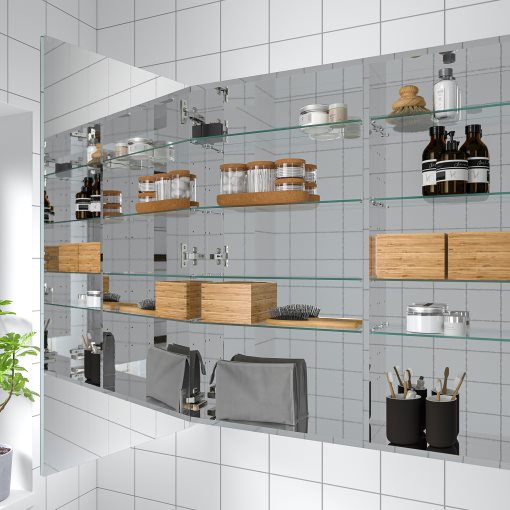 GODMORGON, mirror cabinet with 2 doors, 603.043.53