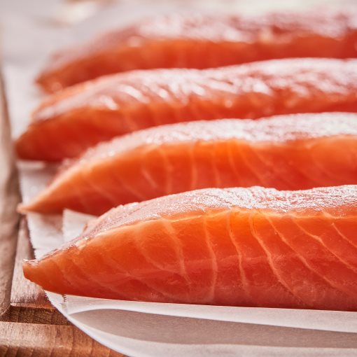 SJÖRAPPORT, salmon fillet/ASC certified/frozen/frozen, 500 g, 603.600.37
