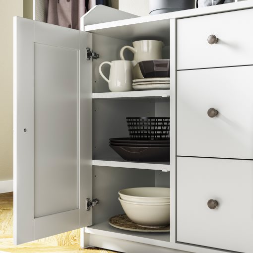 HAUGA, sideboard, 140x84 cm, 604.072.66