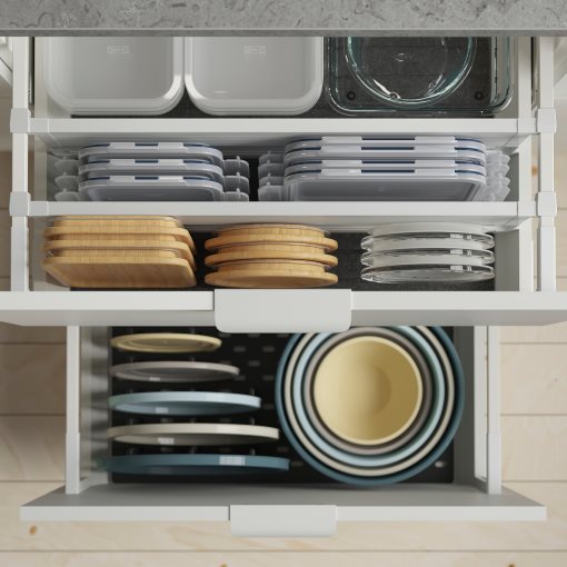 GARNITYREN, bowl with lid, set of 5, 604.801.29