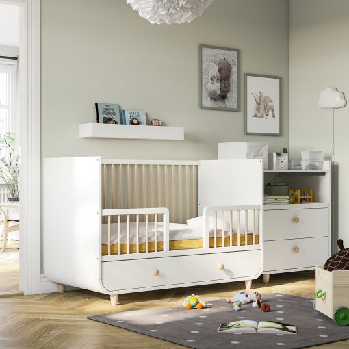 MYLLRA, cot with drawer, 70x140 cm, 604.835.90