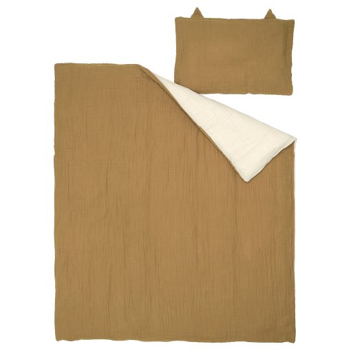 GULDVÄVARE, σετ λευκά είδη για κούνια, 3 τεμ. 70x140 cm, 605.302.85