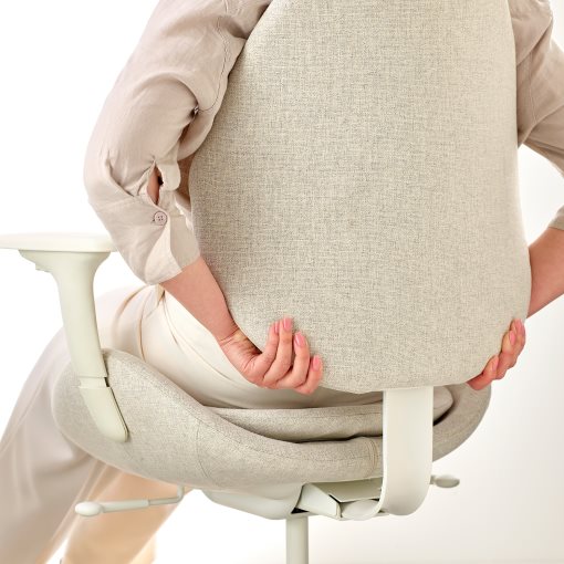 HATTEFJÄLL, καρέκλα γραφείου με μπράτσα, 605.389.55