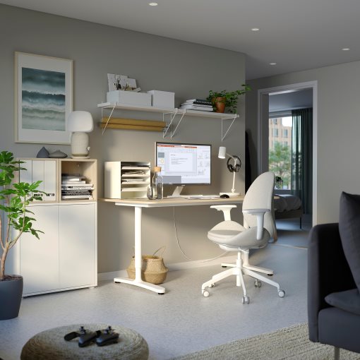 HATTEFJÄLL, καρέκλα γραφείου με μπράτσα, 605.389.55