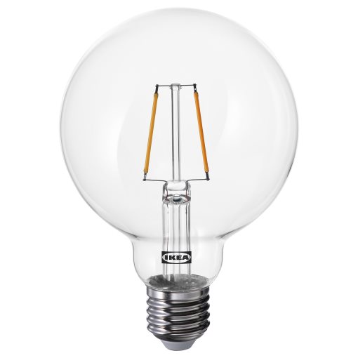 LUNNOM, λαμπτήρας LED E27 150 lumen, 95 mm, 605.393.04