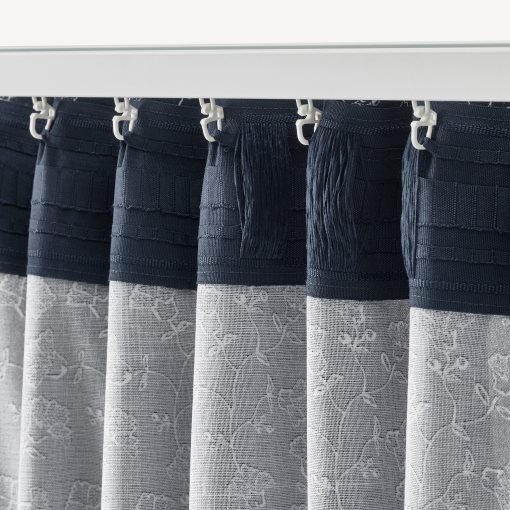 TRYSTÄVMAL, curtains 1 pair, 145x300 cm, 605.565.05