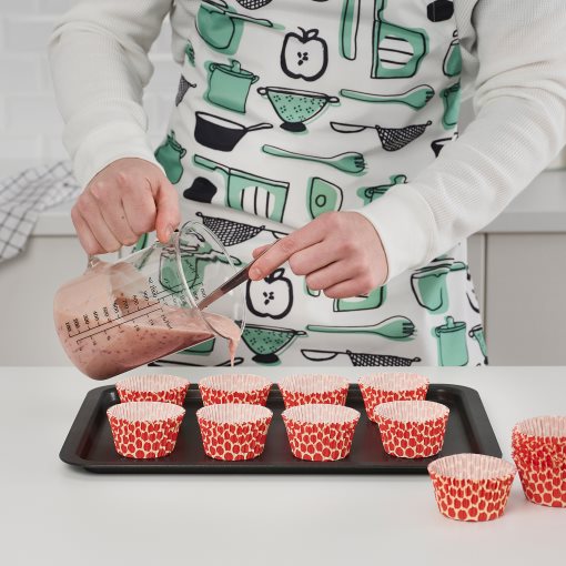 SNÖKRABBA, baking cup/dotted, 65 pack, 605.603.81