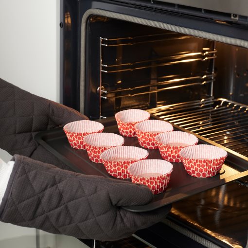 SNÖKRABBA, baking cup/dotted, 65 pack, 605.603.81