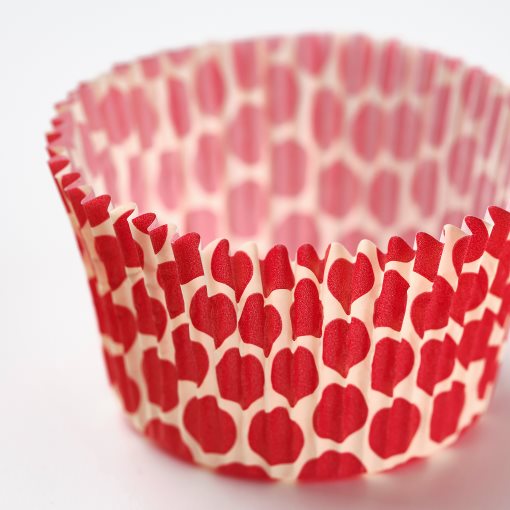 SNÖKRABBA, baking cup/dotted, 65 pack, 605.603.81
