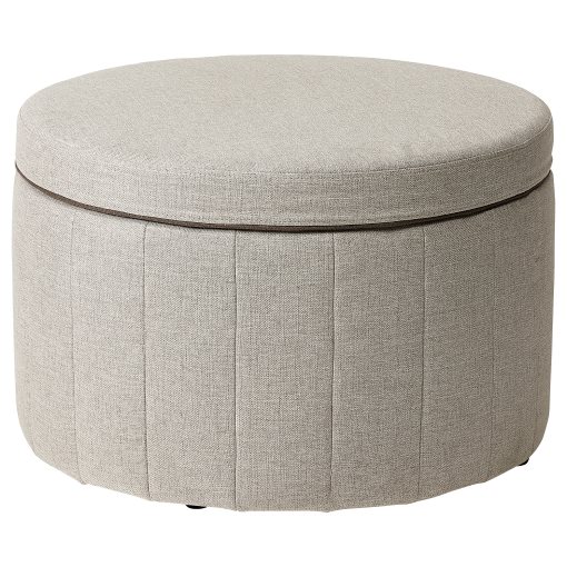 SIDSJÖ, pouffe with storage, 605.623.42