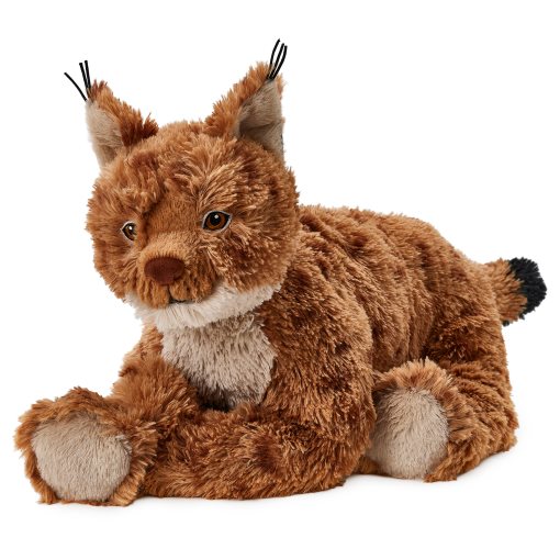 SKOGSDUVA, soft toy/lynx,, 605.786.68