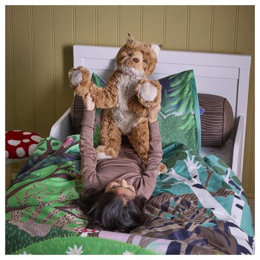 SKOGSDUVA, soft toy/lynx,, 605.786.68