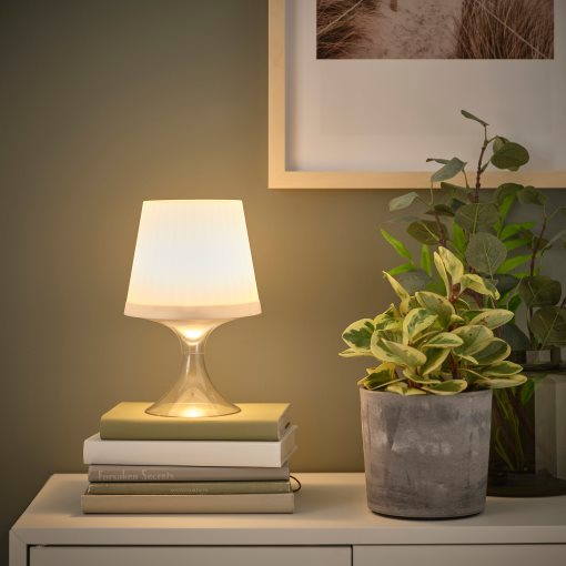 LAMPAN, φορητό φωτιστικό εξωτερικού χώρου με ενσωματωμένο φωτισμό LED/λειτουργία με μπαταρία, 24 cm, 605.946.06