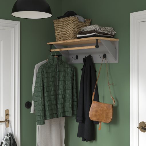 KALLSÖ, κρεμάστρα εισόδου, 80 cm, 605.993.26