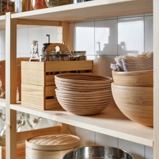 BANDSLÄTTING, καλάθι για φούσκωμα ζύμης, 22 cm, 606.034.89