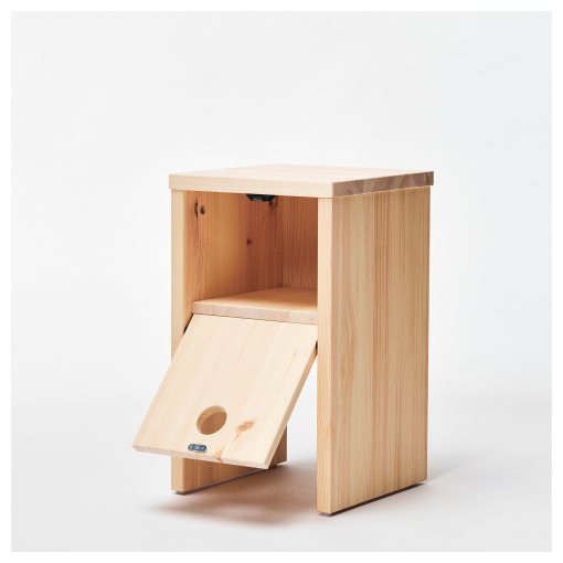 IKEA PS 2026, κομοδίνο με πτυσσόμενη πόρτα, 30x30x50 cm, 606.199.42
