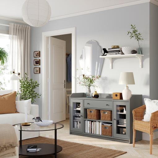 HAUGA, sideboard, 140x46x84 cm, 606.214.88