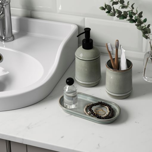 TVÅLSJÖN, 3-piece bathroom set, 606.407.12