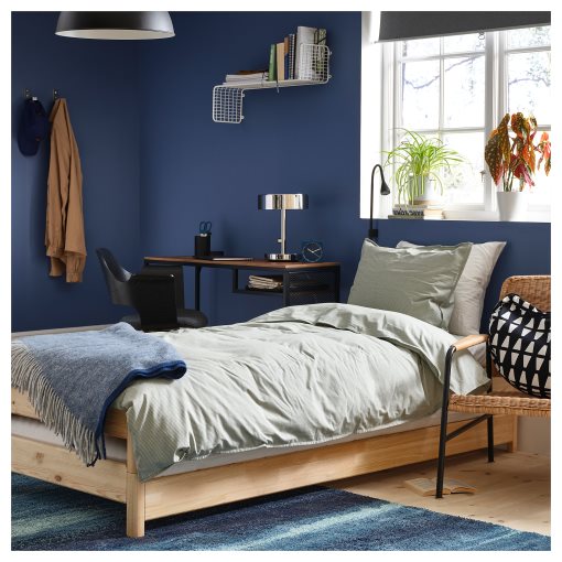 UTÅKER, stackable bed with 2 mattresses, 80x200 cm, 694.238.65