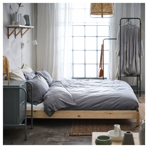 UTÅKER, stackable bed with 2 mattresses, 80x200 cm, 694.238.65