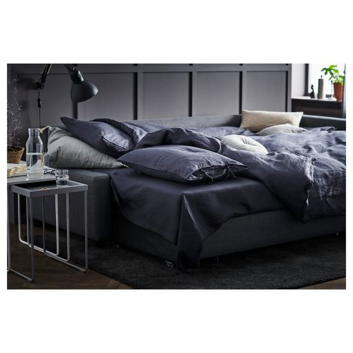 FRIHETEN/KLAGSHAMN, corner sofa-bed with storage, 694.443.30
