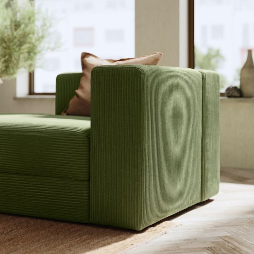 JÄTTEBO, chaise longue module with armrest, left, 694.714.94