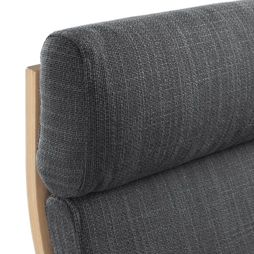 POÄNG, armchair and footstool, 694.842.55