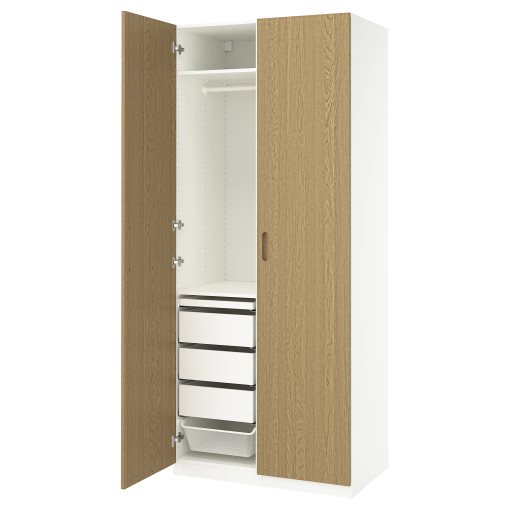 PAX/TONSTAD, wardrobe combination, 100x60x236 cm, 695.489.69