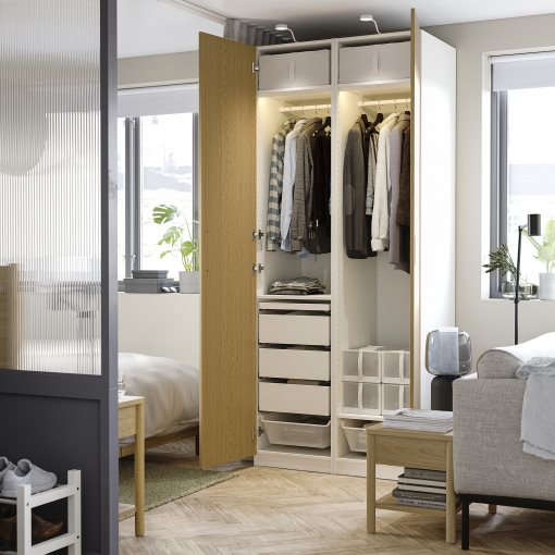 PAX/TONSTAD, wardrobe combination, 100x60x236 cm, 695.489.69