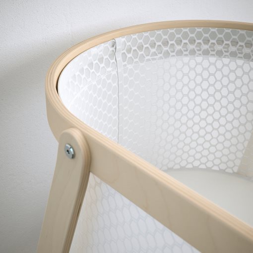 ALSKVARD, λίκνο με στρώμα, 40x73 cm, 695.560.06