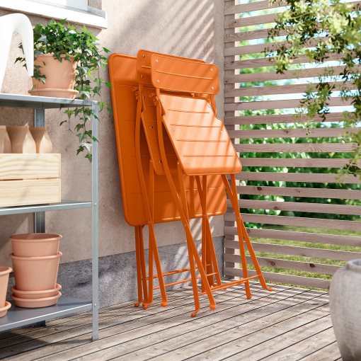 SUNDSÖ, table and 2 folding chairs/outdoor, 65x65 cm, 695.730.20