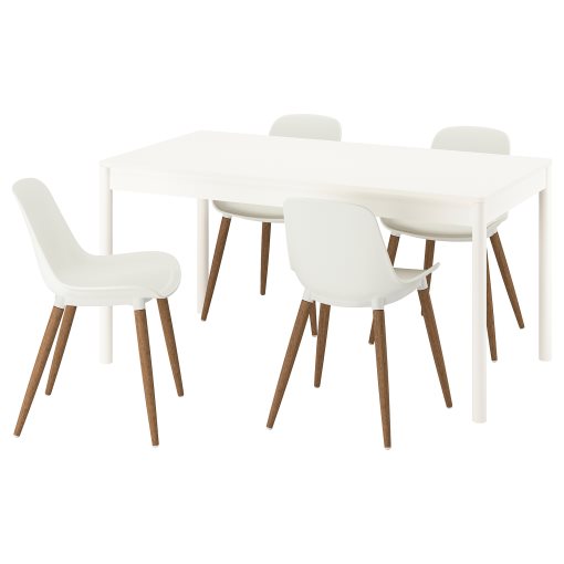 TONSTAD/GRÖNSTA, τραπέζι και 4 καρέκλες, 150x80 cm, 695.966.44