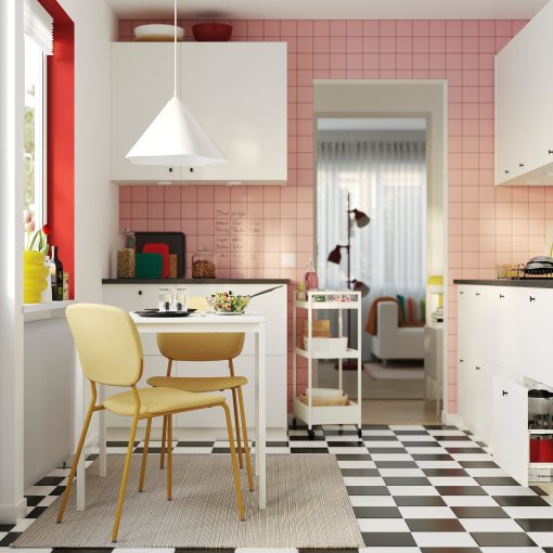 VIHALS, τραπέζι και 2 καρέκλες, 74x74 cm, 696.067.80