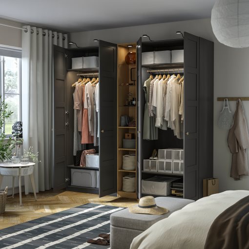 PAX/BERGSBO, wardrobe combination, 235x60x236 cm, 696.074.02