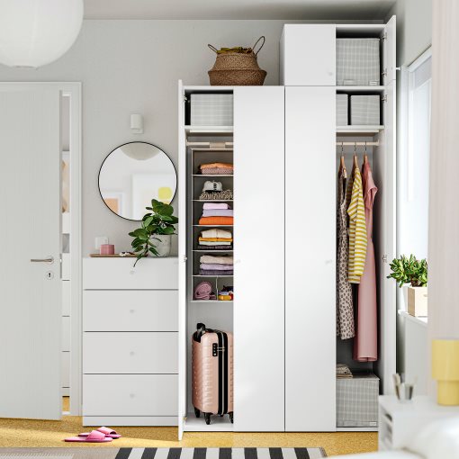 LASTARE, wardrobe combination, 180x62x236 cm, 696.125.16