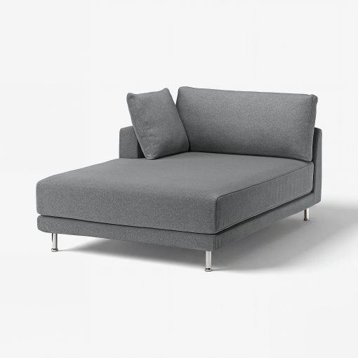 UPPÅKRA, chaise longue module with armrest left, 696.129.84