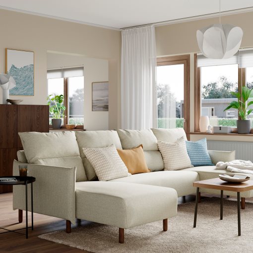 MANNARP, 4-seat sofa with chaise longues, 696.191.84