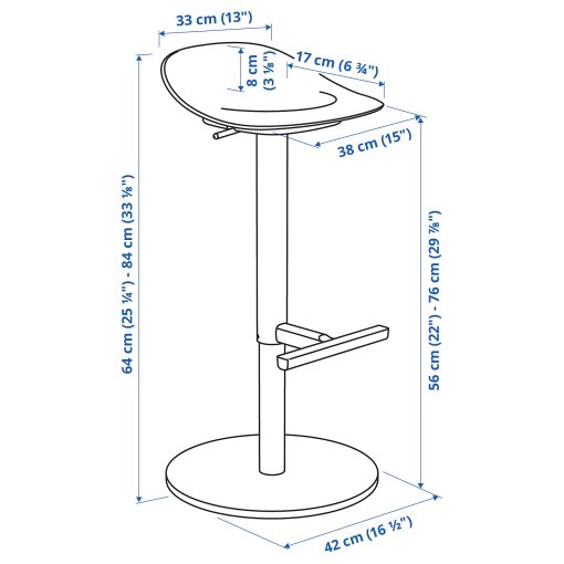 JANINGE, bar stool, 702.460.89