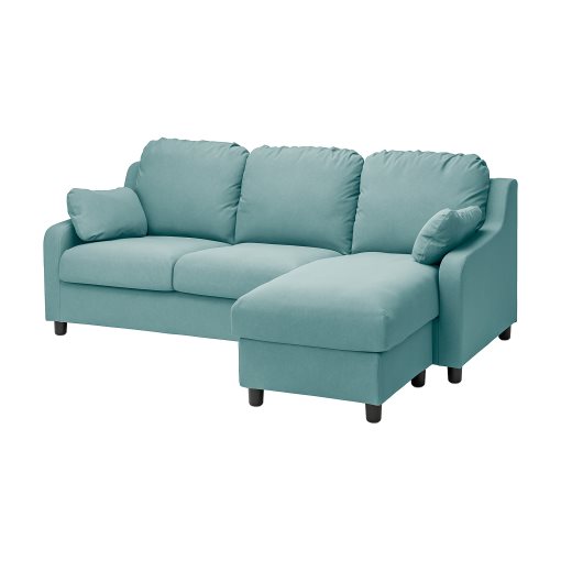 VINLIDEN, cover for 3-seat sofa with chaise longue, 704.437.49