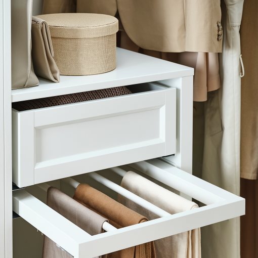 KOMPLEMENT, συρόμενη κρεμάστρα για παντελόνια, 75x58 cm, 704.465.40