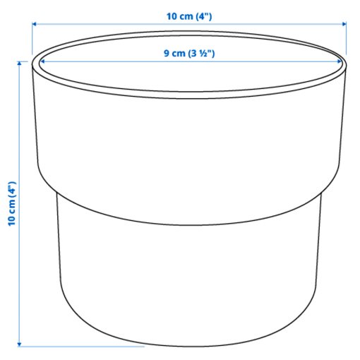 FÖRENLIG, plant pot in/outdoor, 704.548.13