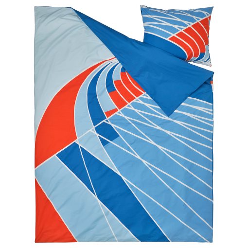 SPORTSLIG, quilt cover and pillowcase, 150x200/50x60 cm, 704.913.73