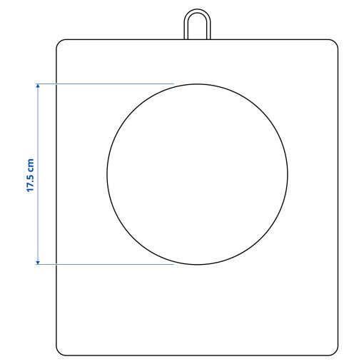 TILLREDA, portable induction hob, 1 zone, 704.935.03