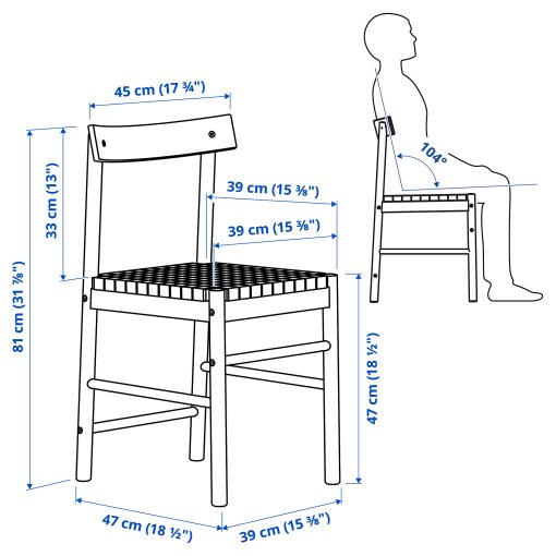 NACKANÄS, chair, 705.180.61